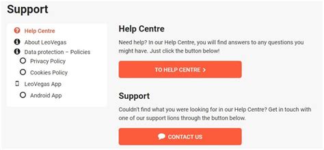 How to contact LeoVegas support: useful tips.